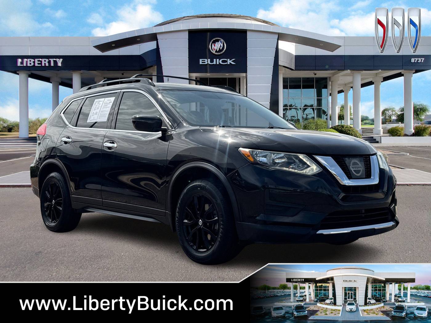 2017 Nissan Rogue SV — SUV — 95,840 mi — Peoria, AZ