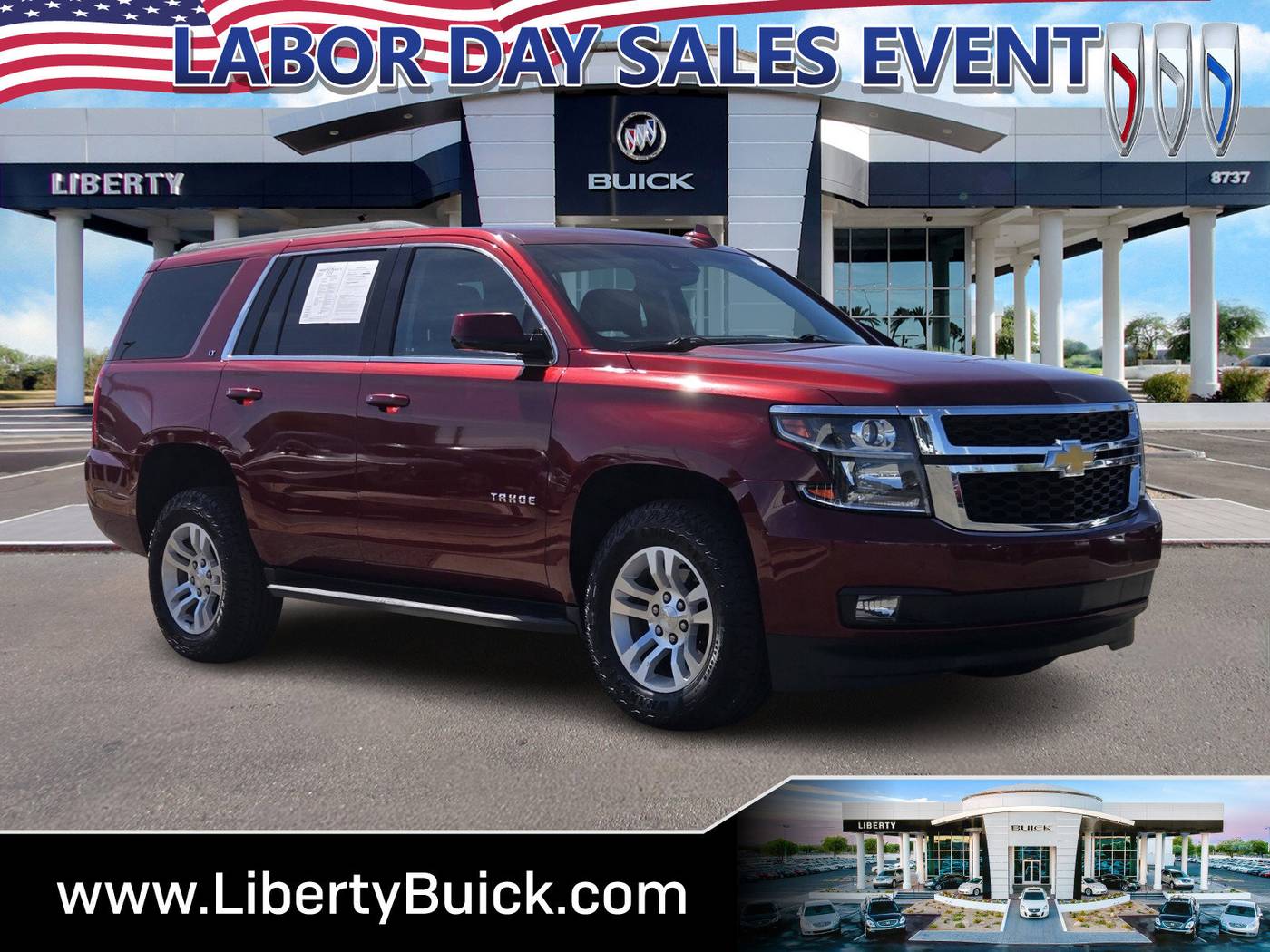 2019 Chevrolet Tahoe LT — SUV — 80,989 mi — Peoria, AZ