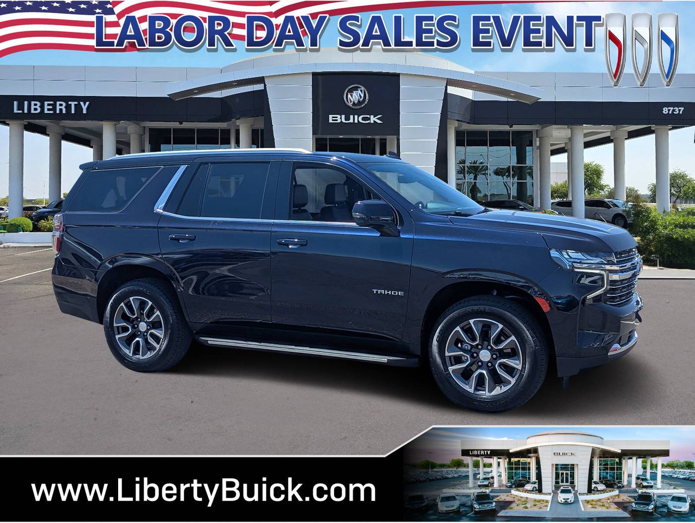 2023 Chevrolet Tahoe LT — SUV — 18,643 mi — Peoria, AZ