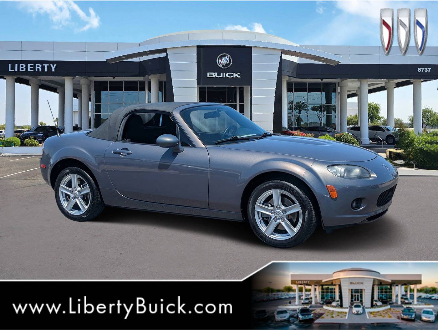 2008 Mazda MX-5 Miata Sport — Convertible — 130,499 mi — Peoria, AZ