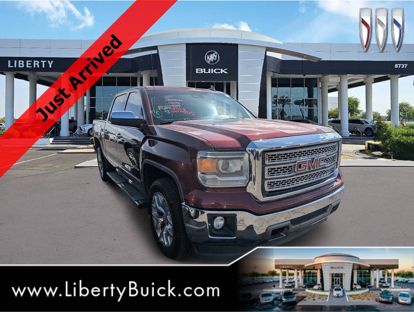 2015 GMC Sierra 1500 SLT — Pickup Truck — 80,021 mi — Peoria, AZ