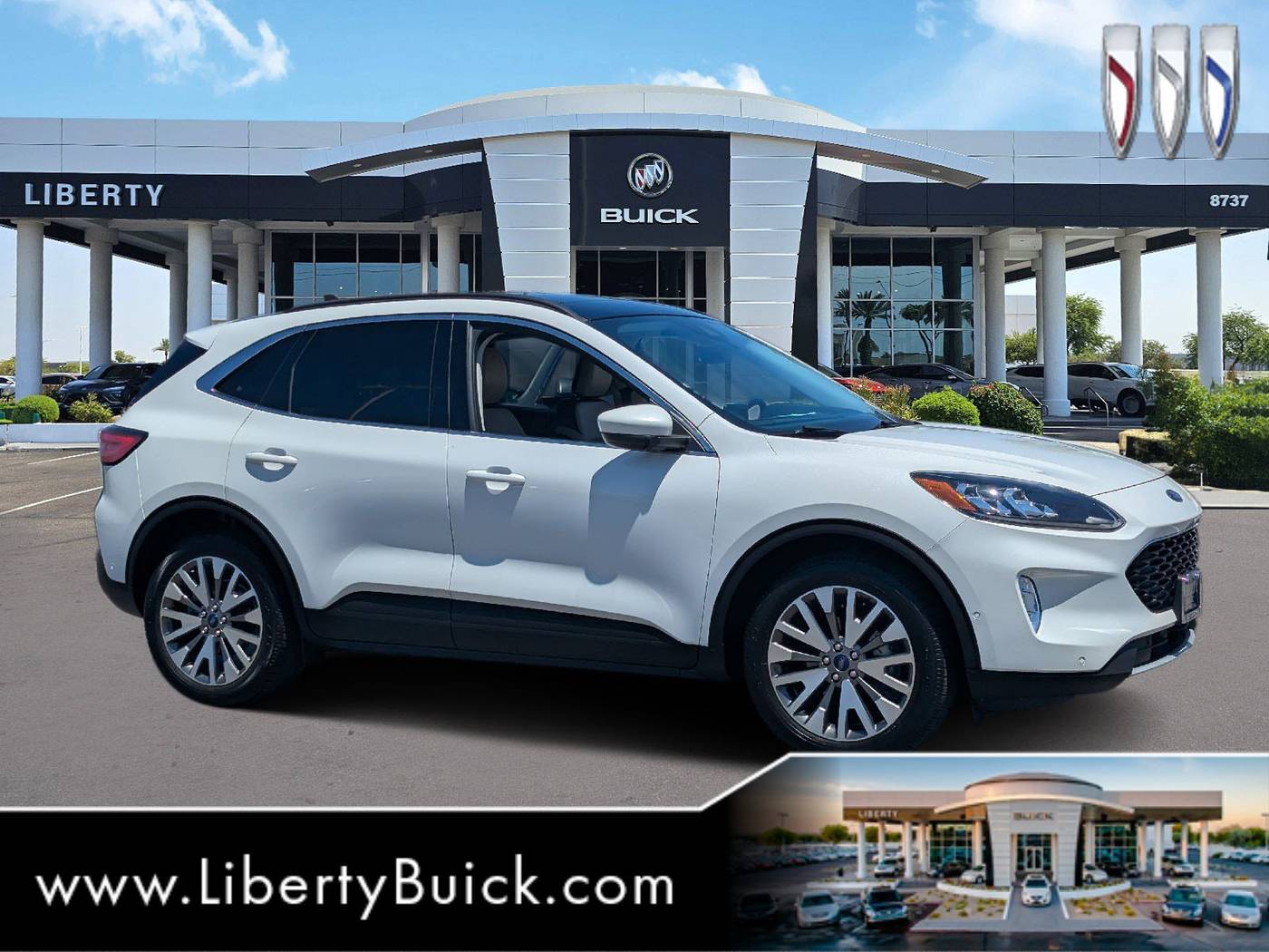 2021 Ford Escape Titanium — SUV — 57,438 mi — Peoria, AZ