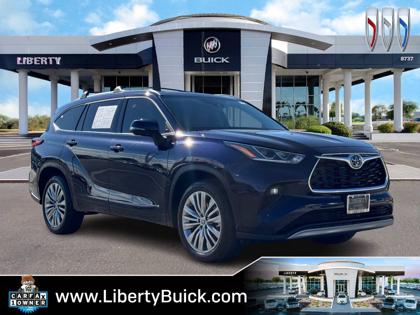 2023 Toyota Highlander Platinum — SUV — 20,222 mi — Peoria, AZ