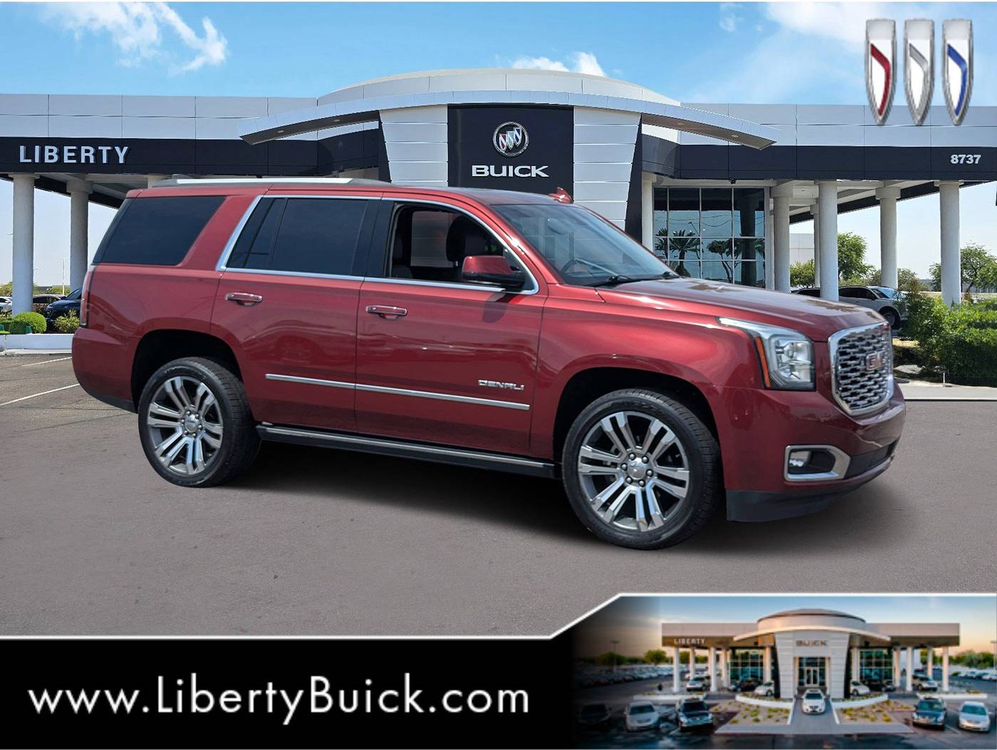 2018 GMC Yukon Denali — SUV — 70,707 mi — Peoria, AZ