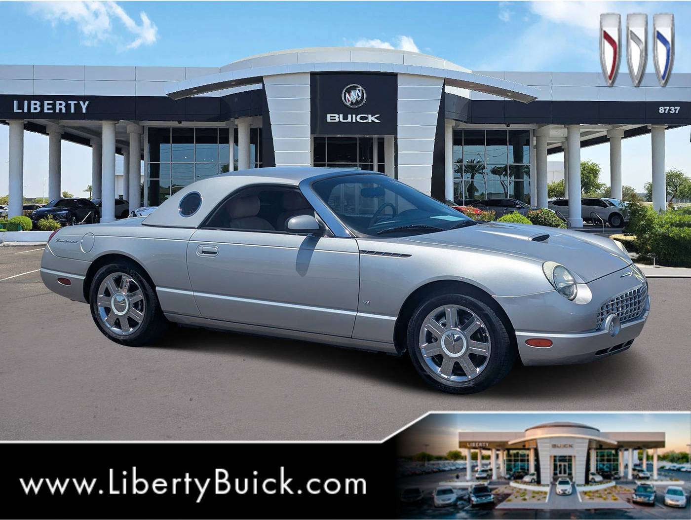 2004 Ford Thunderbird Deluxe — Convertible — 41,390 mi — Peoria, AZ