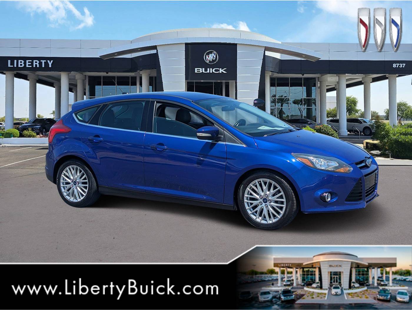 2014 Ford Focus Titanium — Hatchback — 96,358 mi — Peoria, AZ