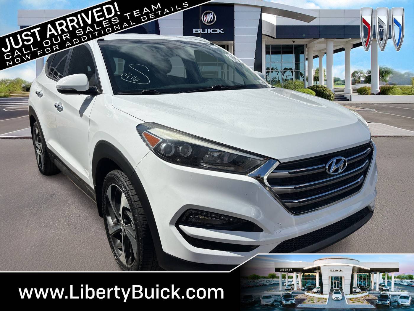 2016 Hyundai Tucson Limited — SUV — 78,926 mi — Peoria, AZ