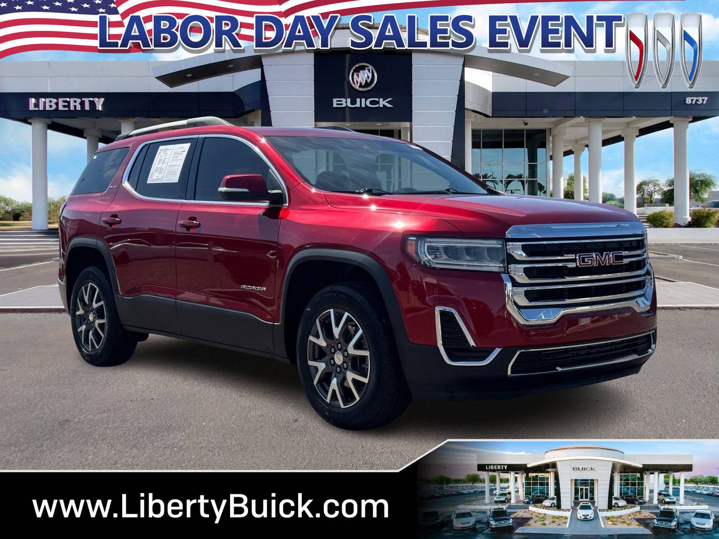 2022 GMC Acadia SLE — SUV — 28,501 mi — Peoria, AZ