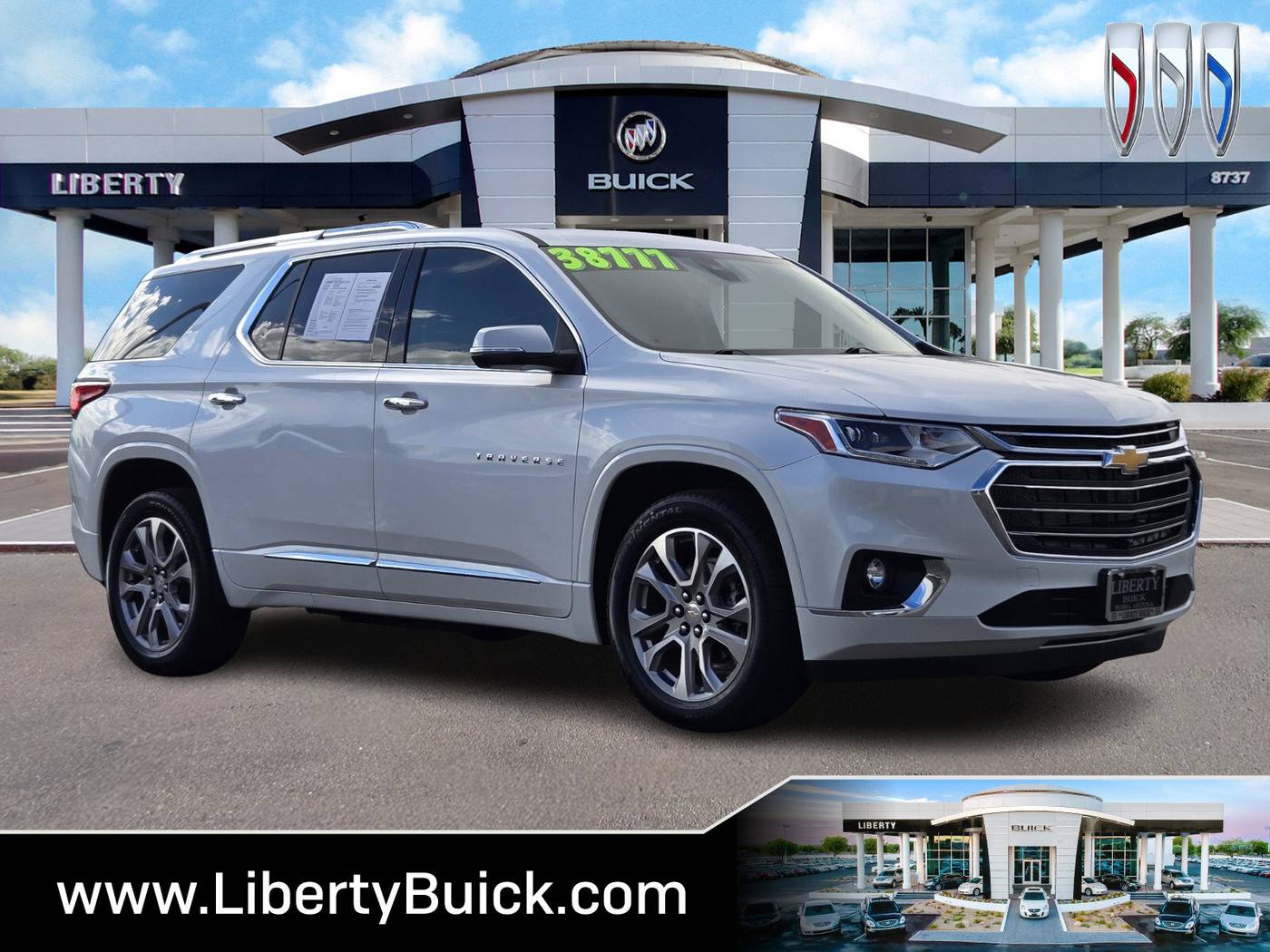 2021 Chevrolet Traverse Premier — SUV — 37,914 mi — Peoria, AZ