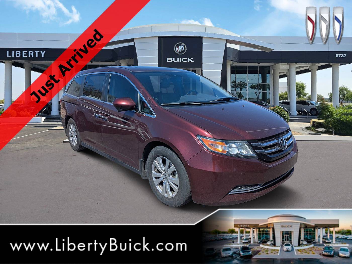 2016 Honda Odyssey EX-L — Minivan — 123,533 mi — Peoria, AZ