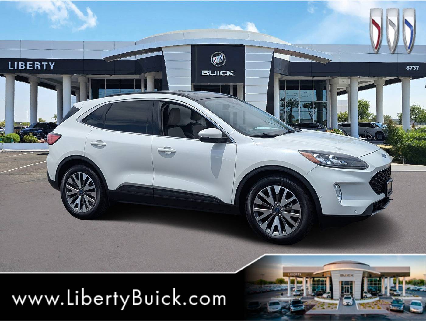 2020 Ford Escape Hybrid Titanium — SUV — 52,268 mi — Peoria, AZ