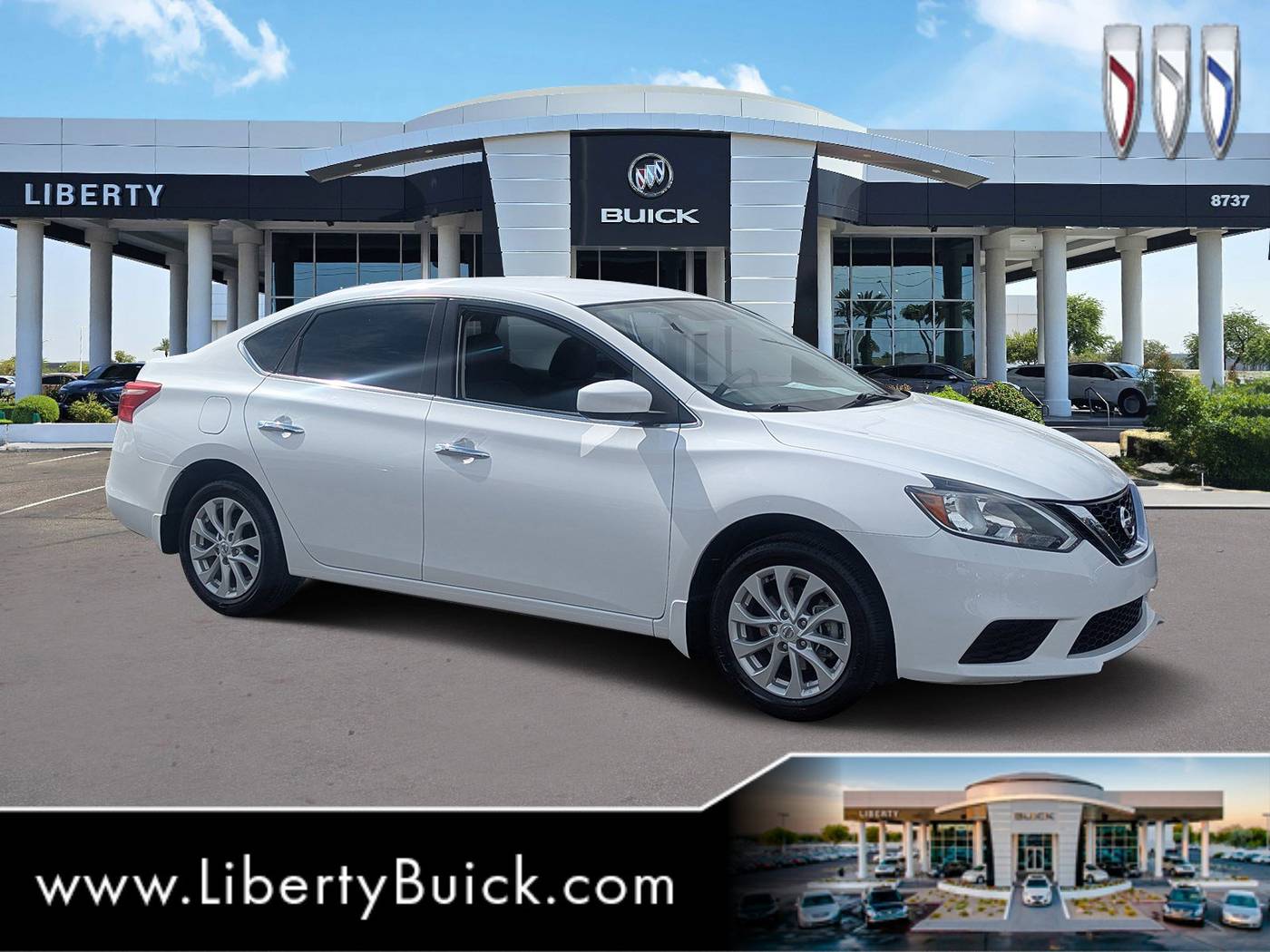 2018 Nissan Sentra SV — Sedan — 65,486 mi — Peoria, AZ