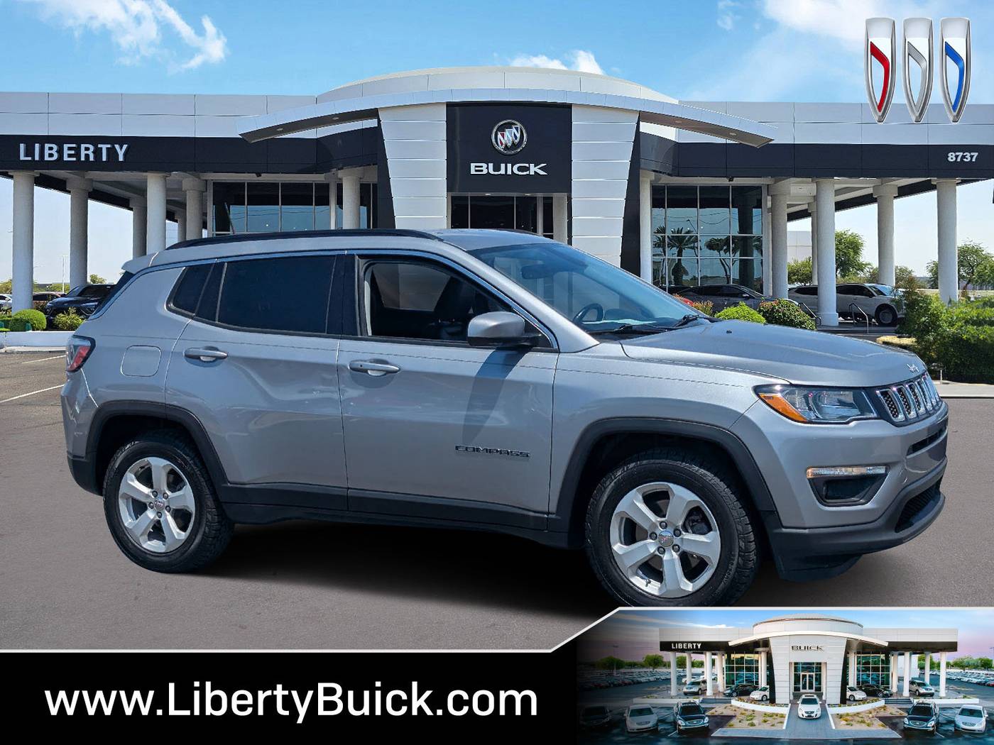 2018 Jeep Compass Latitude — SUV — 37,733 mi — Peoria, AZ