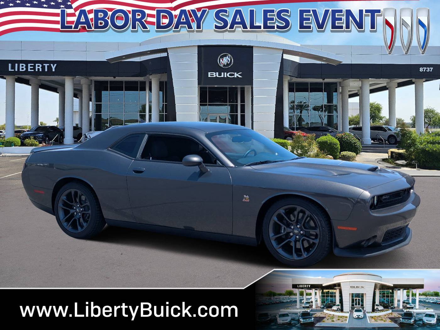 2022 Dodge Challenger R/T Scat Pack — Coupe — 1,820 mi — Peoria, AZ
