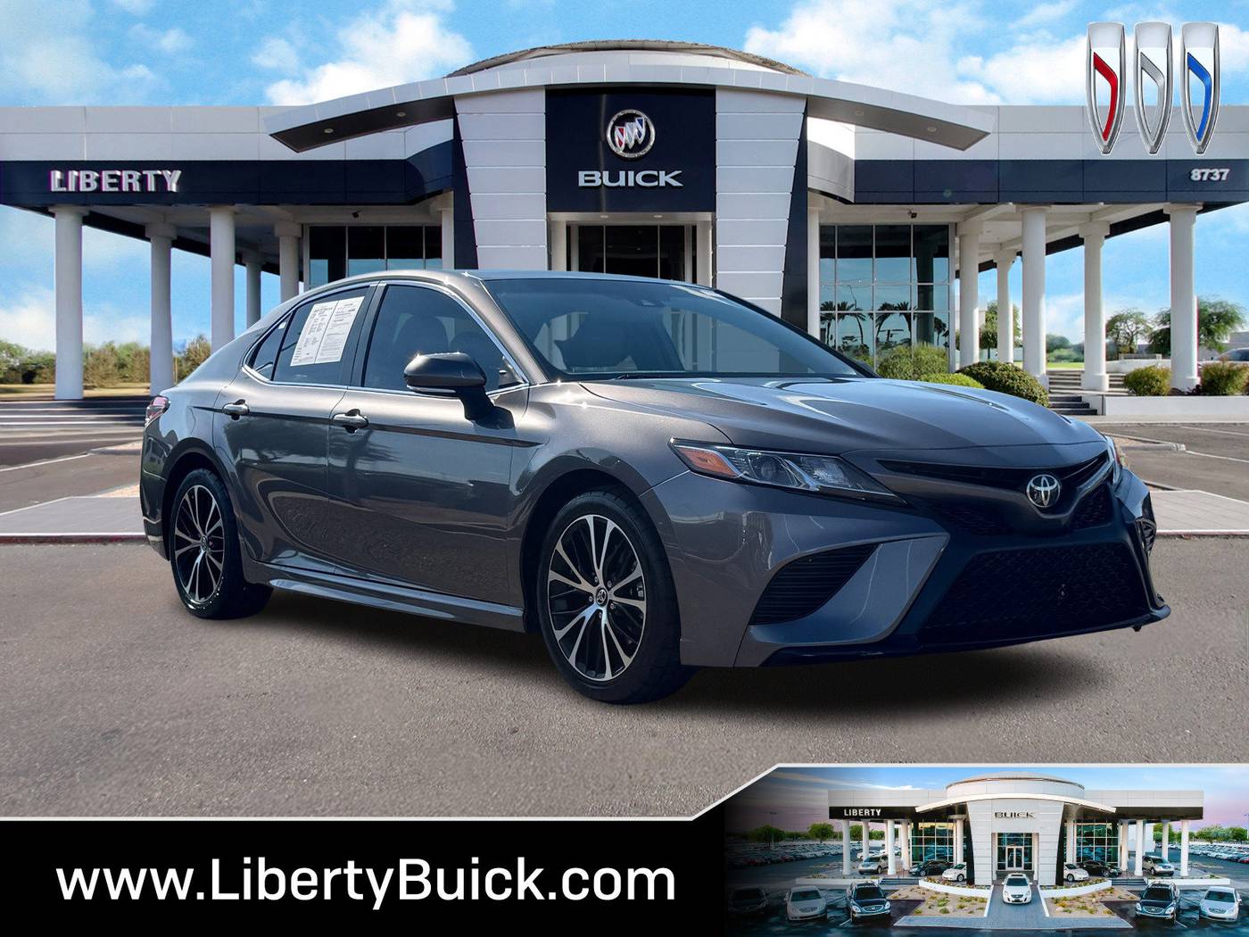 2018 Toyota Camry LE — Sedan — 22,596 mi — Peoria, AZ