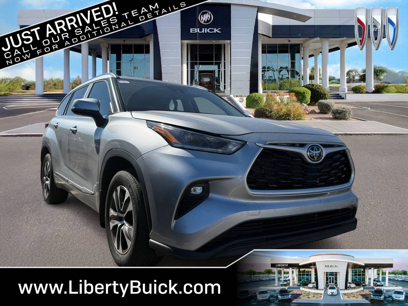 2021 Toyota Highlander XLE — SUV — 34,712 mi — Peoria, AZ