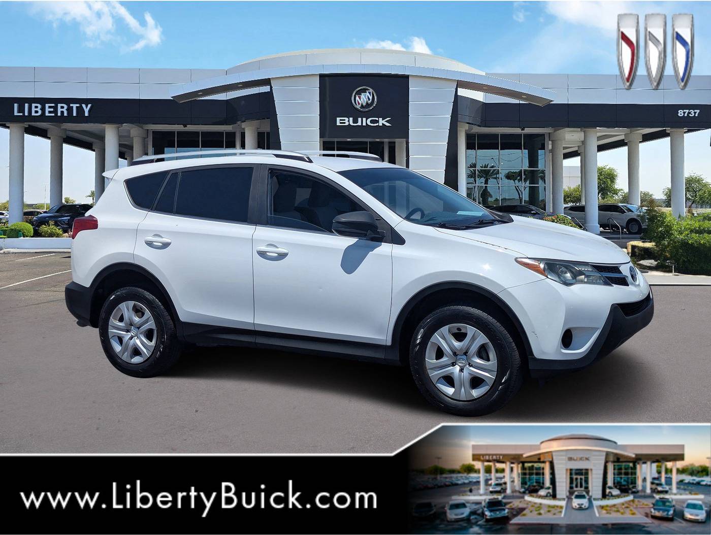 2015 Toyota RAV4 LE — SUV — 103,499 mi — Peoria, AZ