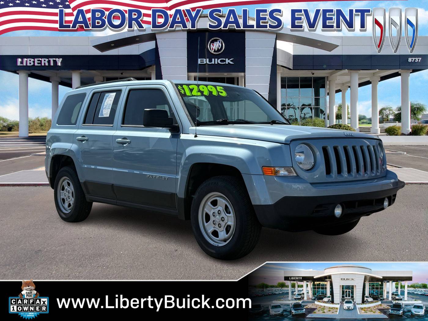 2014 Jeep Patriot Sport — SUV — 53,510 mi — Peoria, AZ