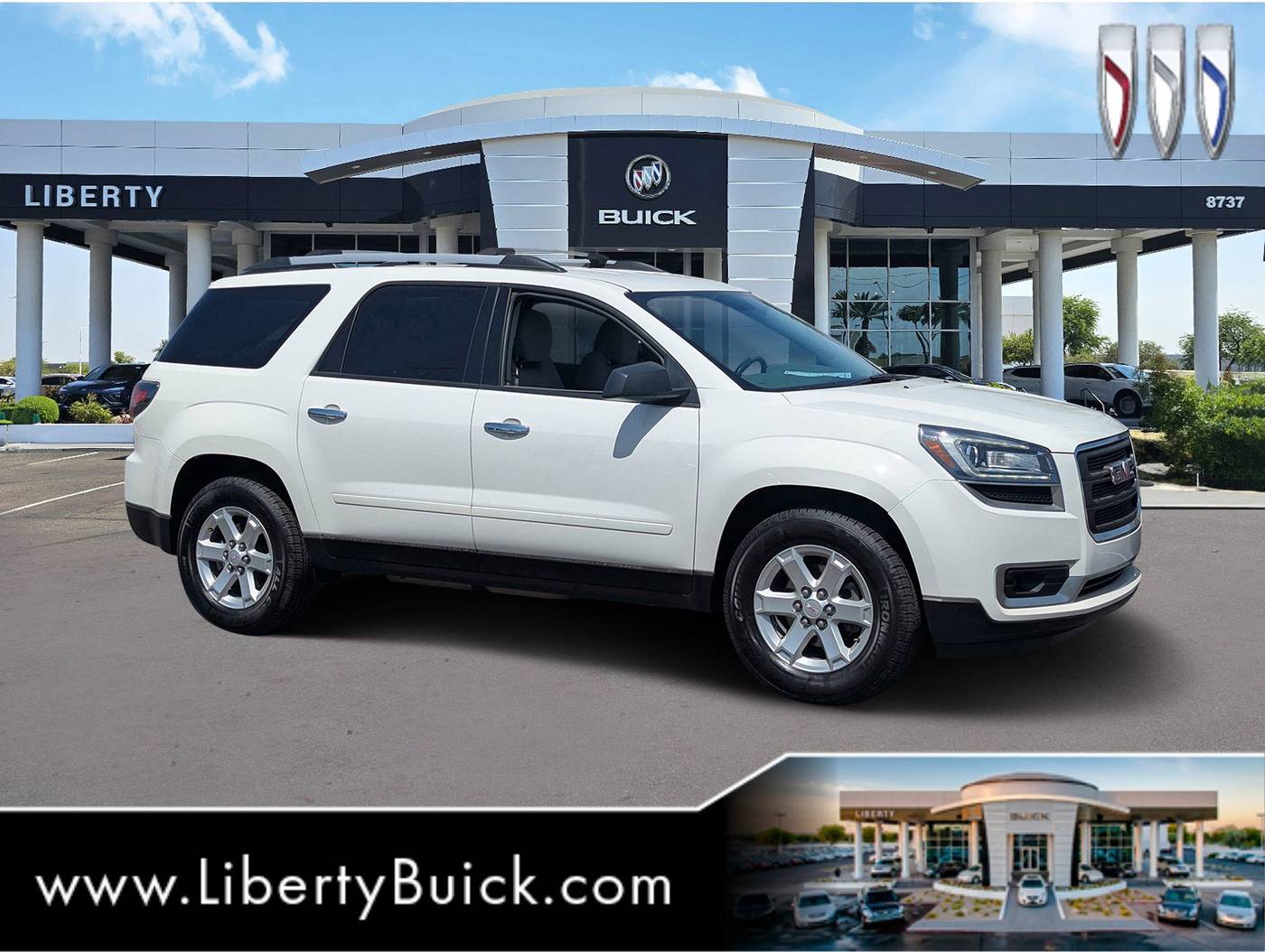 2014 GMC Acadia SLE — SUV — 103,225 mi — Peoria, AZ