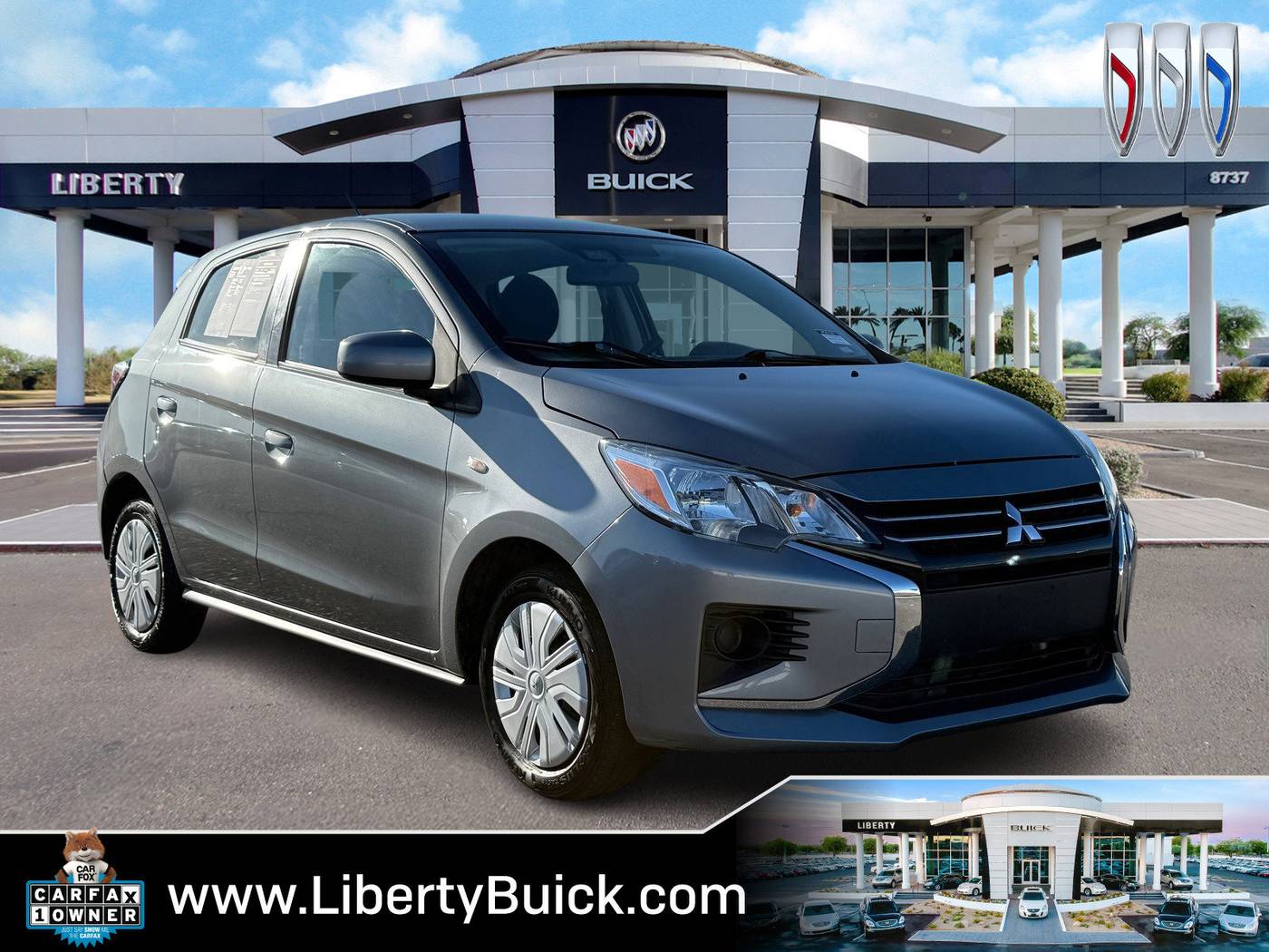 2021 Mitsubishi Mirage ES — Hatchback — 62,340 mi — Peoria, AZ