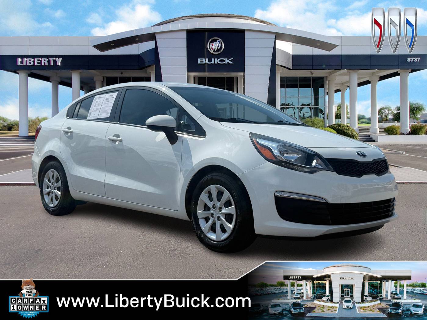 2016 Kia Rio LX — Sedan — 33,086 mi — Peoria, AZ