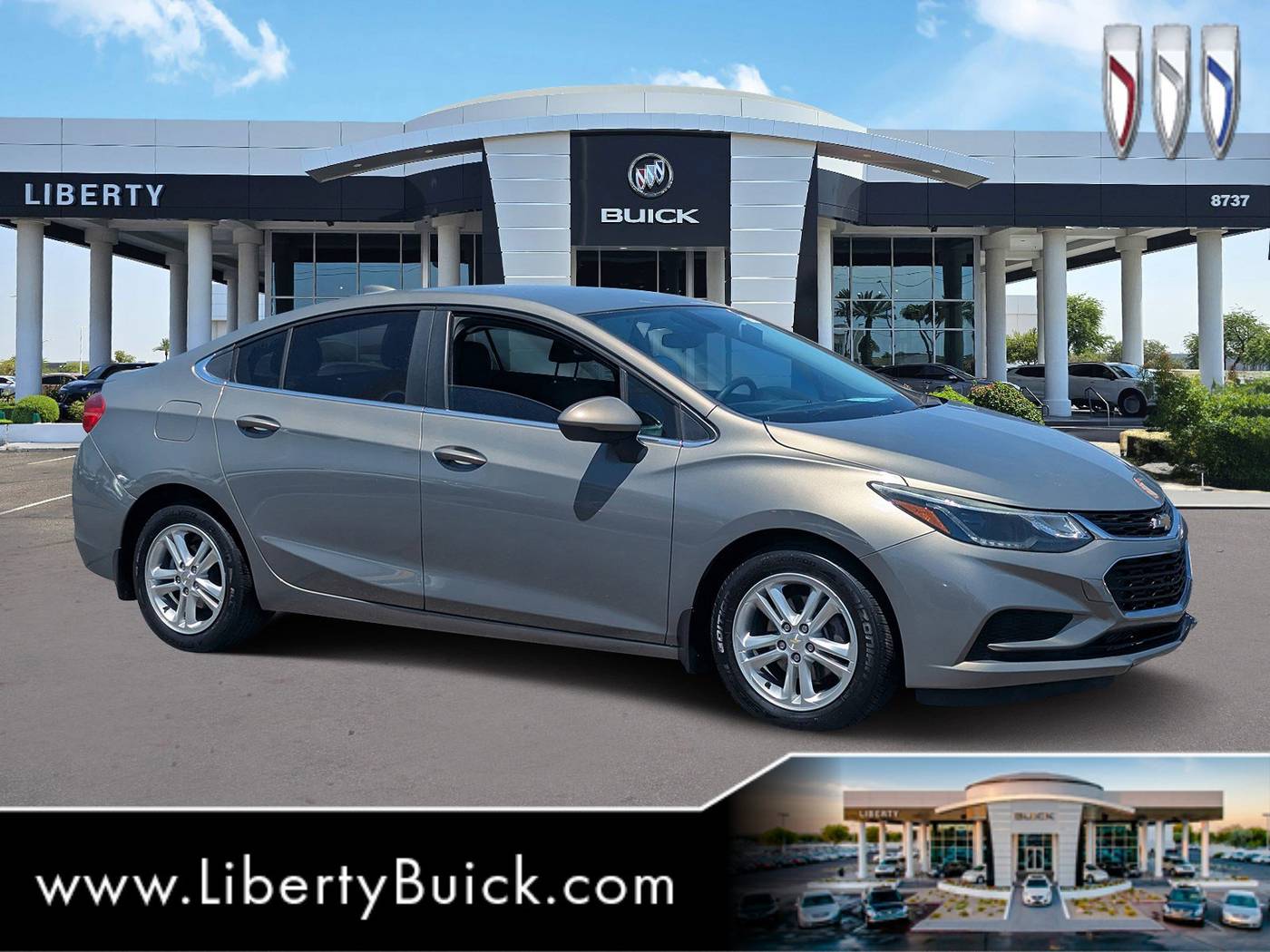 2017 Chevrolet Cruze LT — Sedan — 77,667 mi — Peoria, AZ