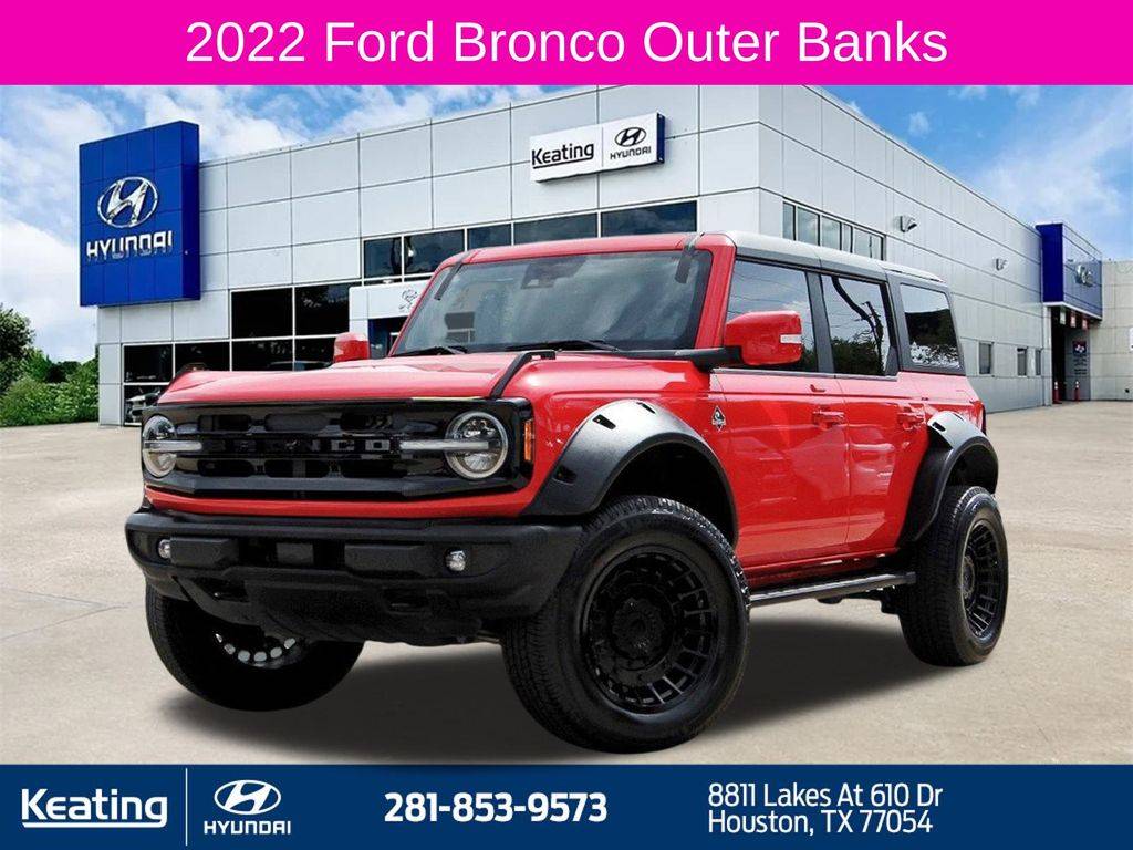 2022 Ford Bronco Outer Banks — SUV — 17,792 mi — Houston, TX