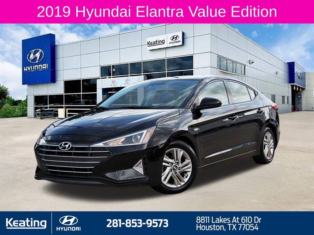 2019 Hyundai Elantra Value Edition — Sedan — 87,221 mi — Houston, TX