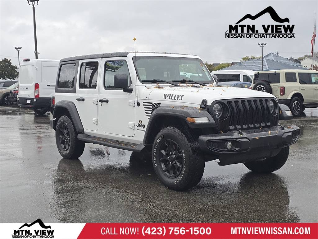 2021 Jeep Wrangler Willys — SUV — 69,296 mi — Chattanooga, TN