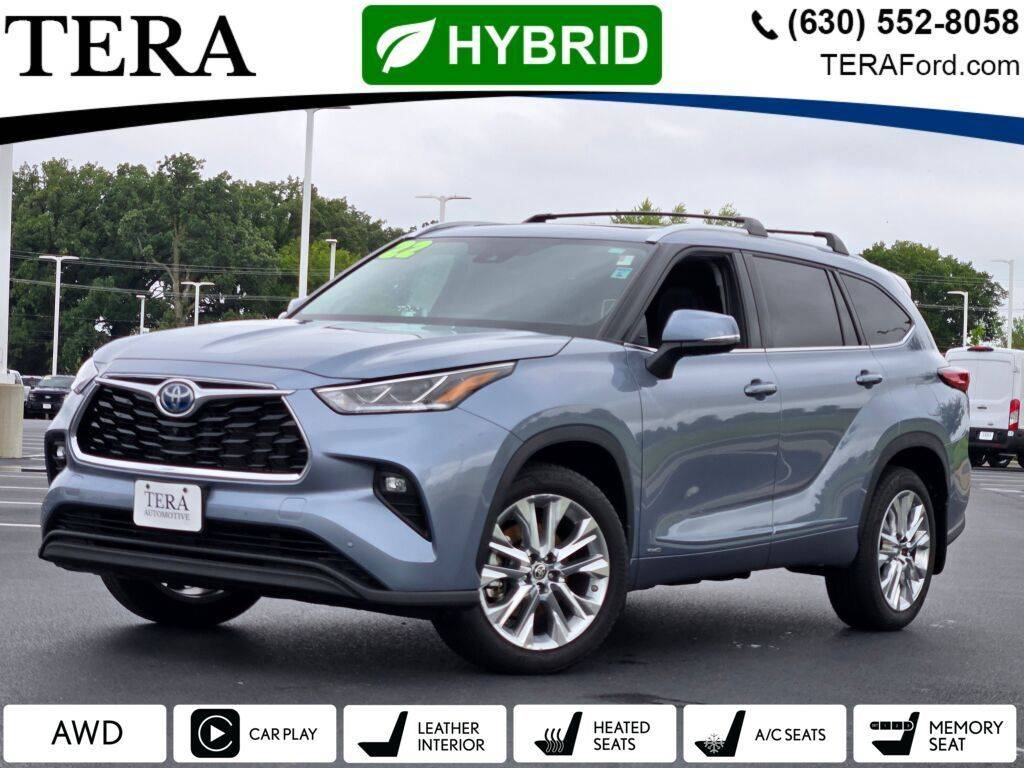 2022 Toyota Highlander Hybrid Limited — SUV — 16,779 mi — Plano, IL