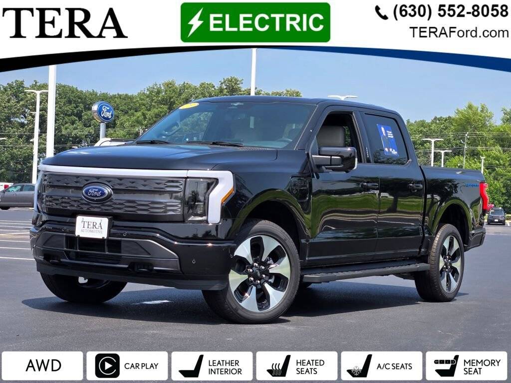 2023 Ford F-150 Lightning Platinum — Pickup Truck — 722 mi — Plano, IL