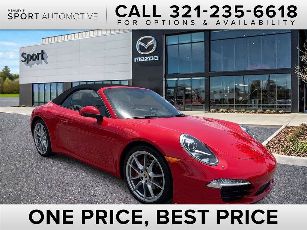 2013 Porsche 911 Carrera — Convertible — 28,497 mi — Orlando, FL