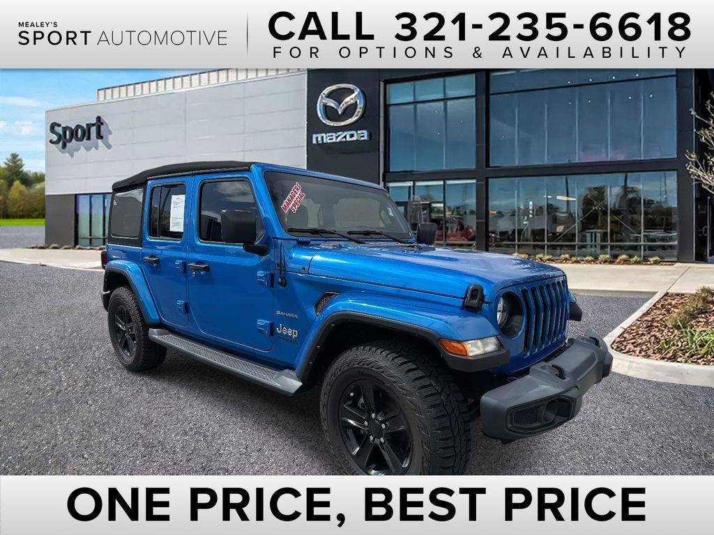 2022 Jeep Wrangler Sahara — SUV — 26,146 mi — Orlando, FL