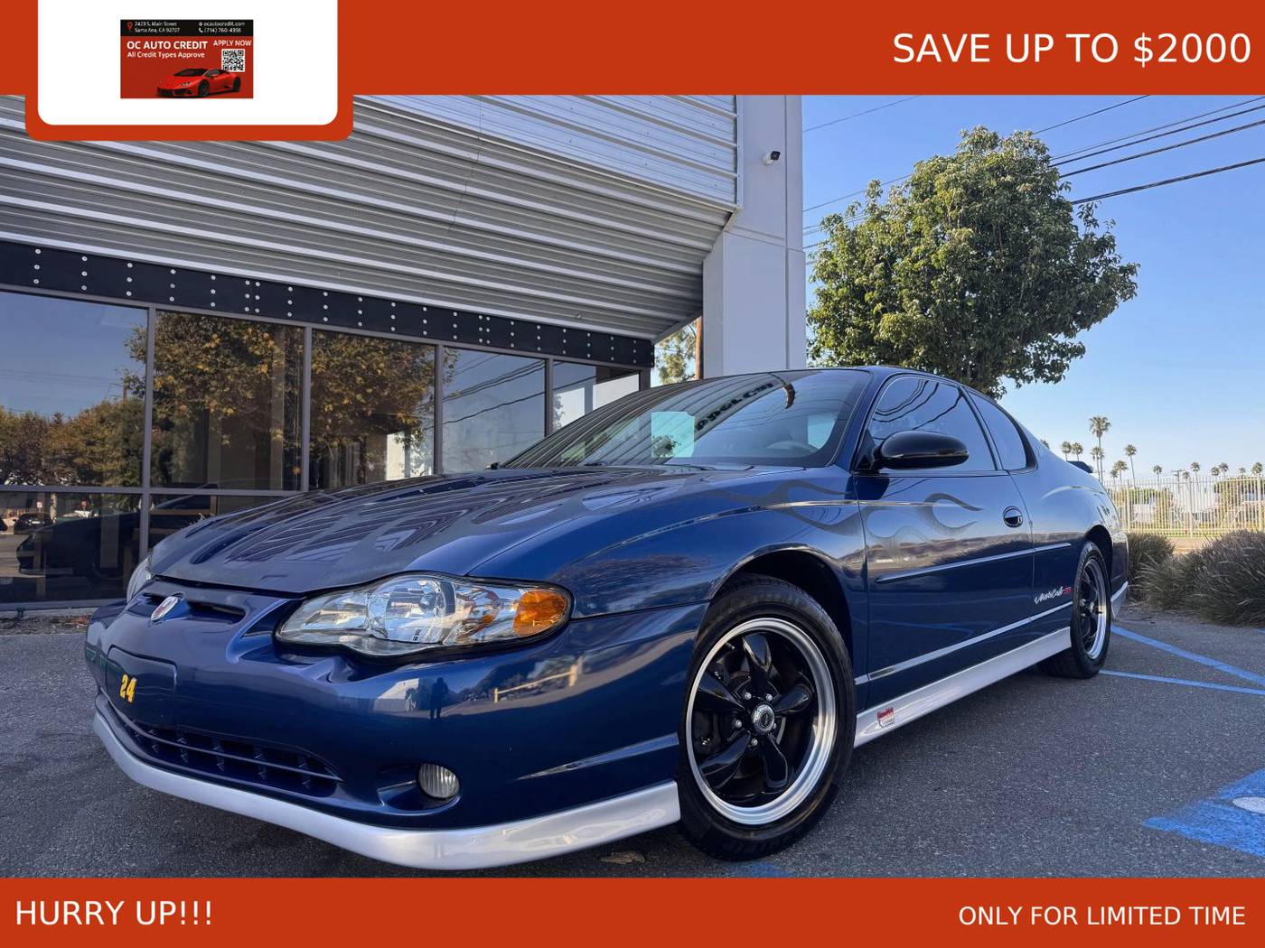 2003 Chevrolet Monte Carlo SS — Coupe — 51,254 mi — Santa Ana, CA