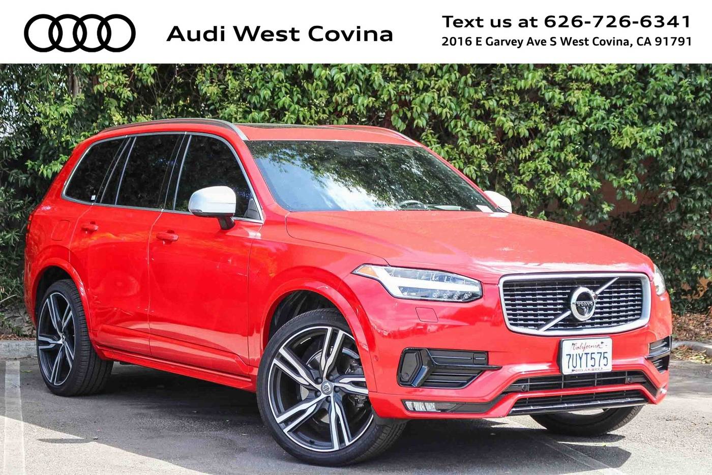 2016 Volvo XC90 T6 R-Design — SUV — 81,286 mi — West Covina, CA