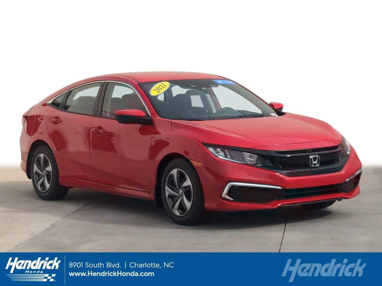 2021 Honda Civic LX — Sedan — 47,984 mi — Charlotte, NC