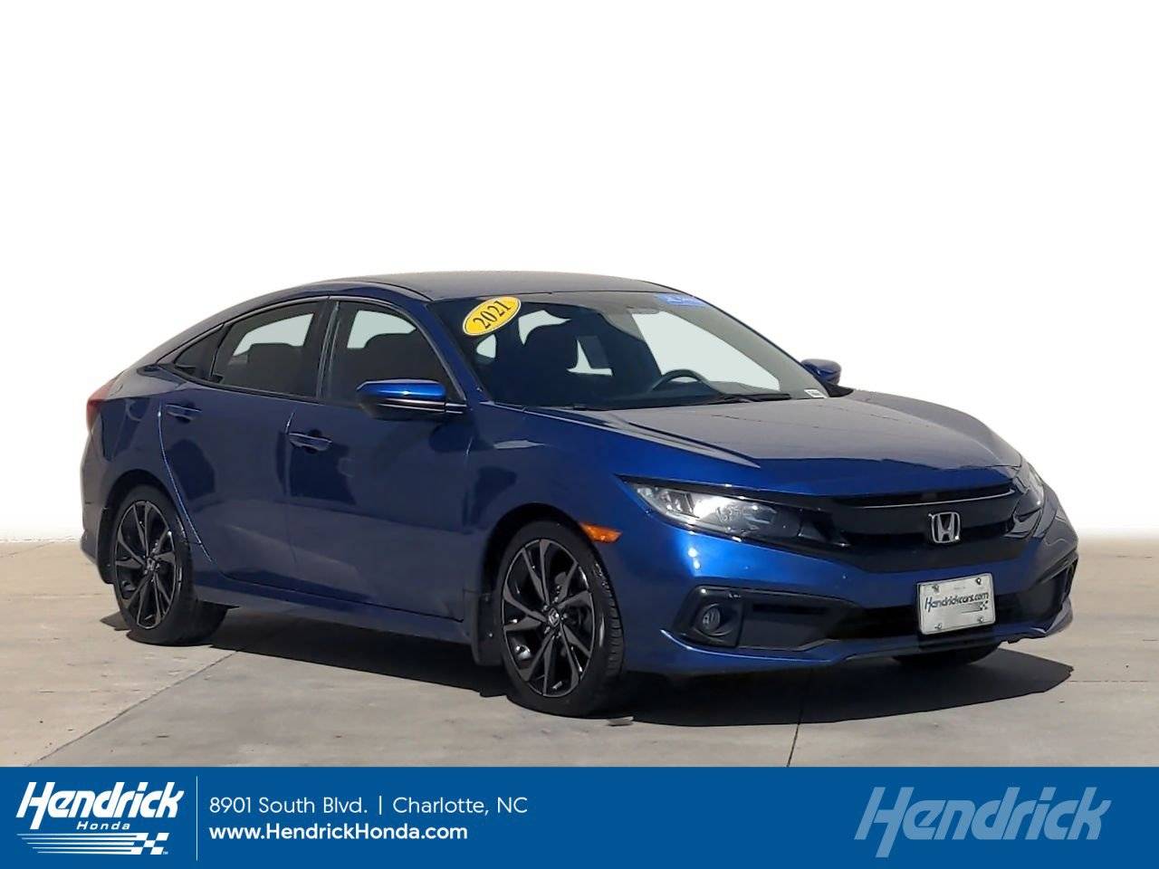 2021 Honda Civic Sport — Sedan — 77,638 mi — Charlotte, NC