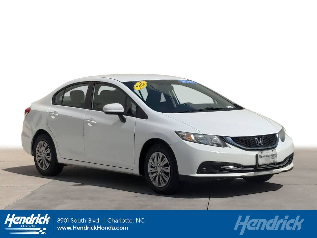 2015 Honda Civic LX — Sedan — 106,575 mi — Charlotte, NC