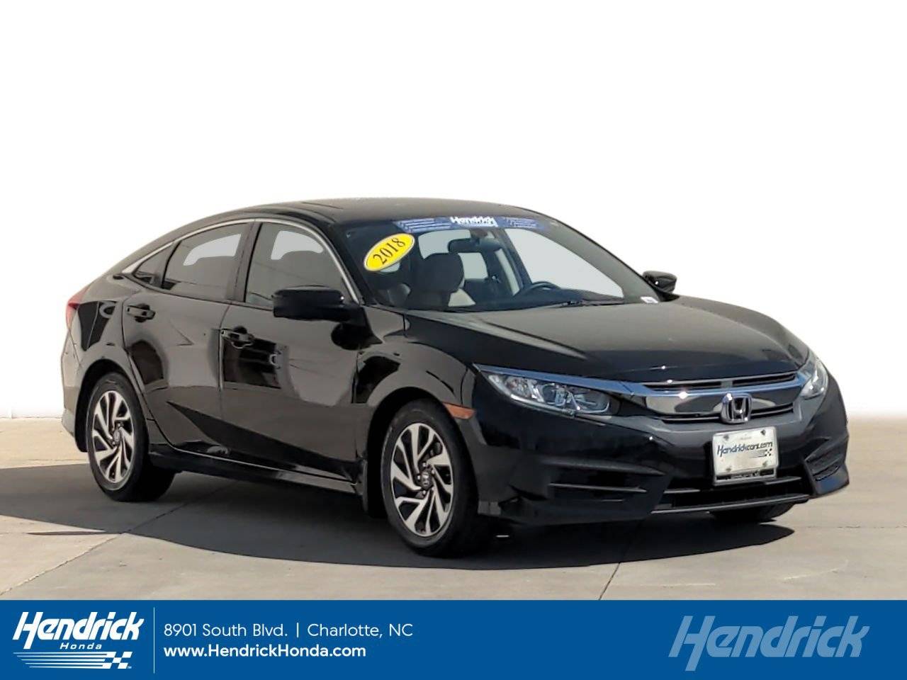 2018 Honda Civic EX — Sedan — 33,507 mi — Charlotte, NC