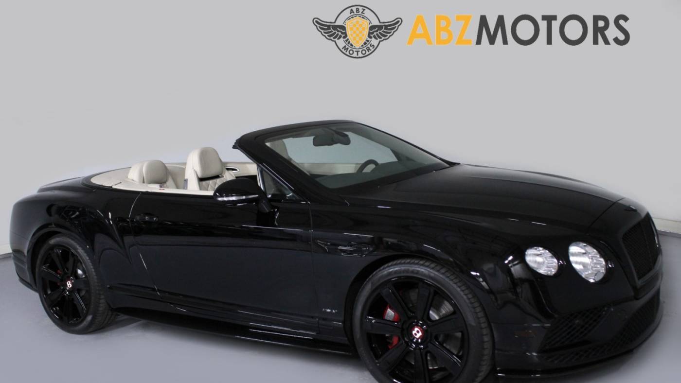 2016 Bentley Continental GT V8 S — Convertible — 17,497 mi — Houston, TX
