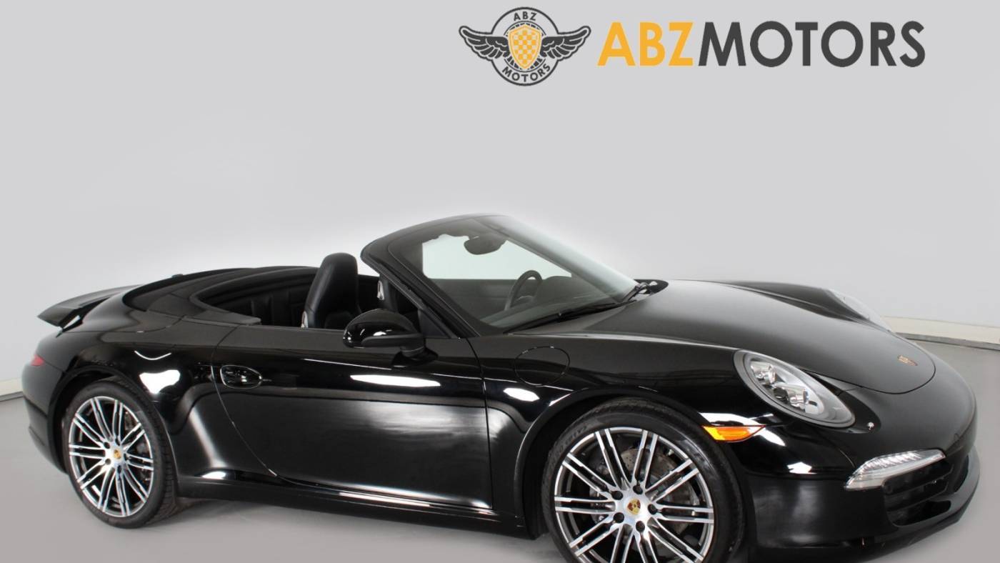 2016 Porsche 911 Carrera Black Edition — Convertible — 10,479 mi — Houston, TX