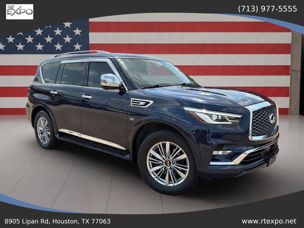 2020 INFINITI QX80 LUXE — SUV — 80,668 mi — Houston, TX