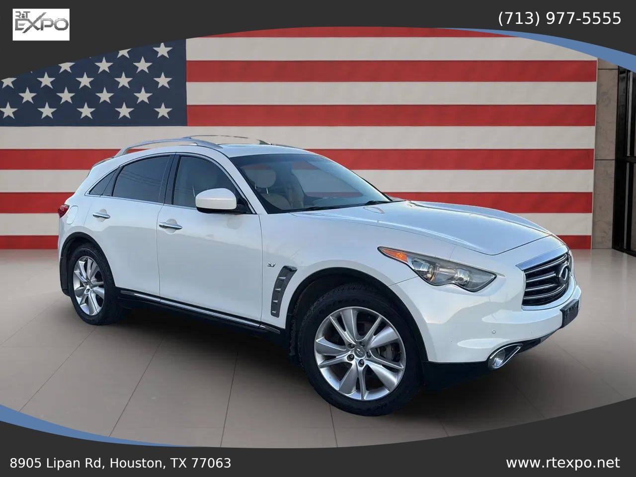 2015 INFINITI QX70 Standard — SUV — 131,123 mi — Houston, TX