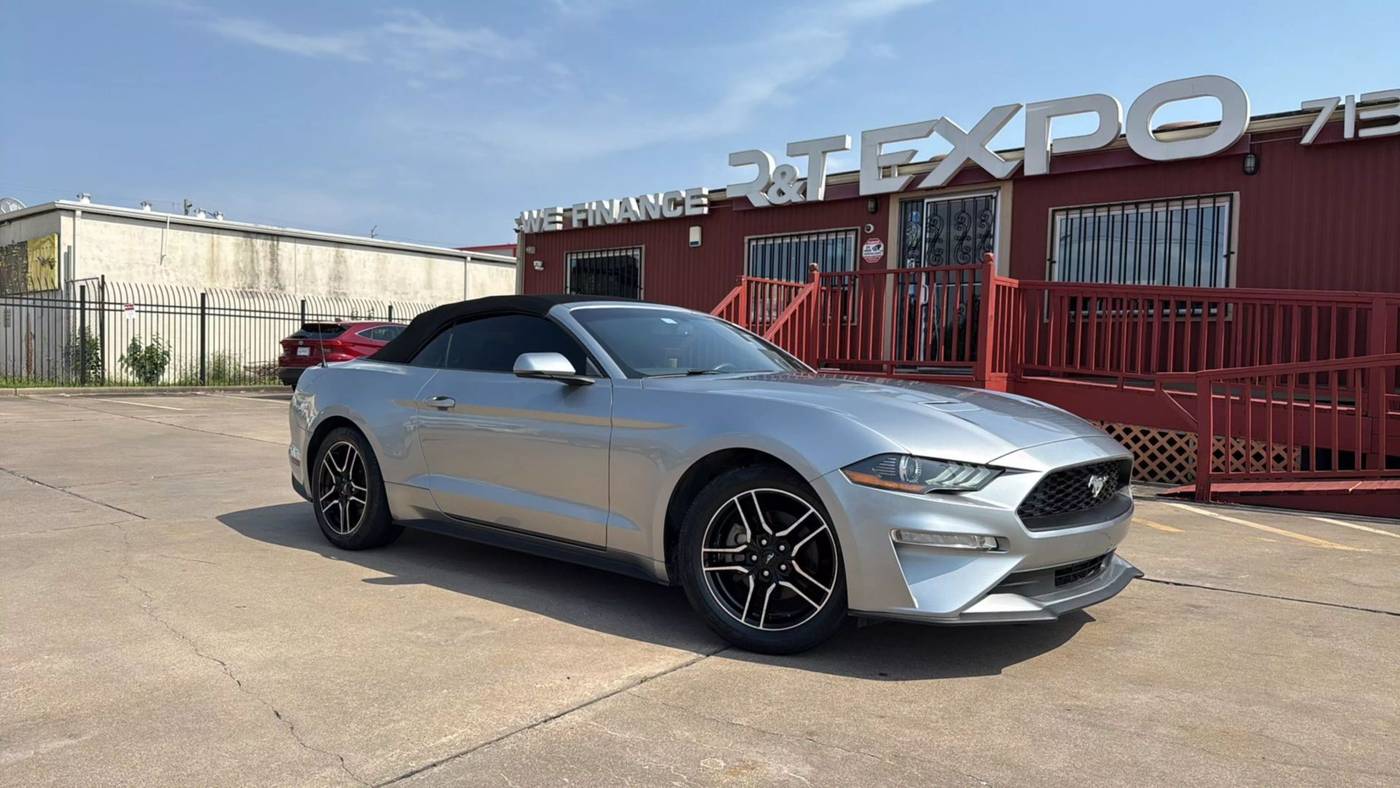 2020 Ford Mustang EcoBoost Premium — Convertible — 55,878 mi — Houston, TX