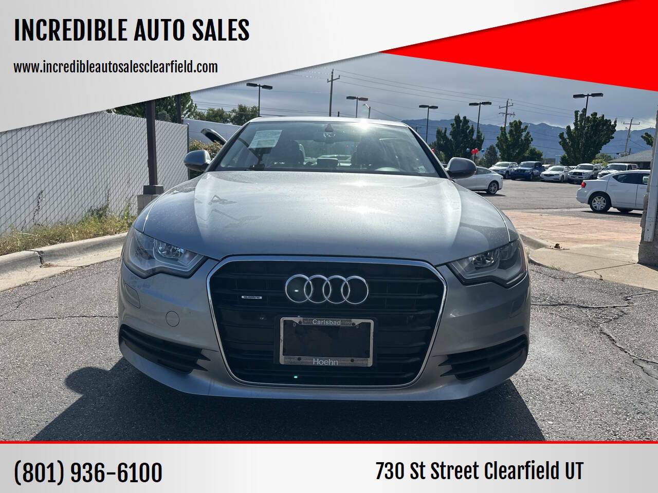 2013 Audi A6 Premium — Sedan — 117,746 mi — Clearfield, UT