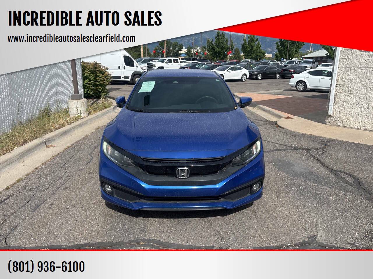 2020 Honda Civic Sport — Sedan — 88,706 mi — Clearfield, UT