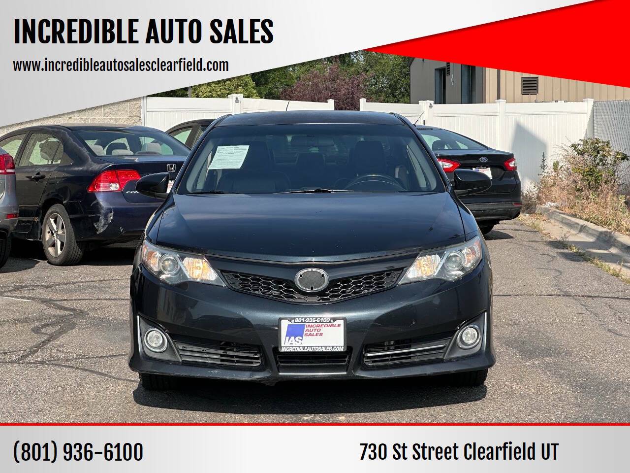 2013 Toyota Camry SE — Sedan — 113,237 mi — Clearfield, UT