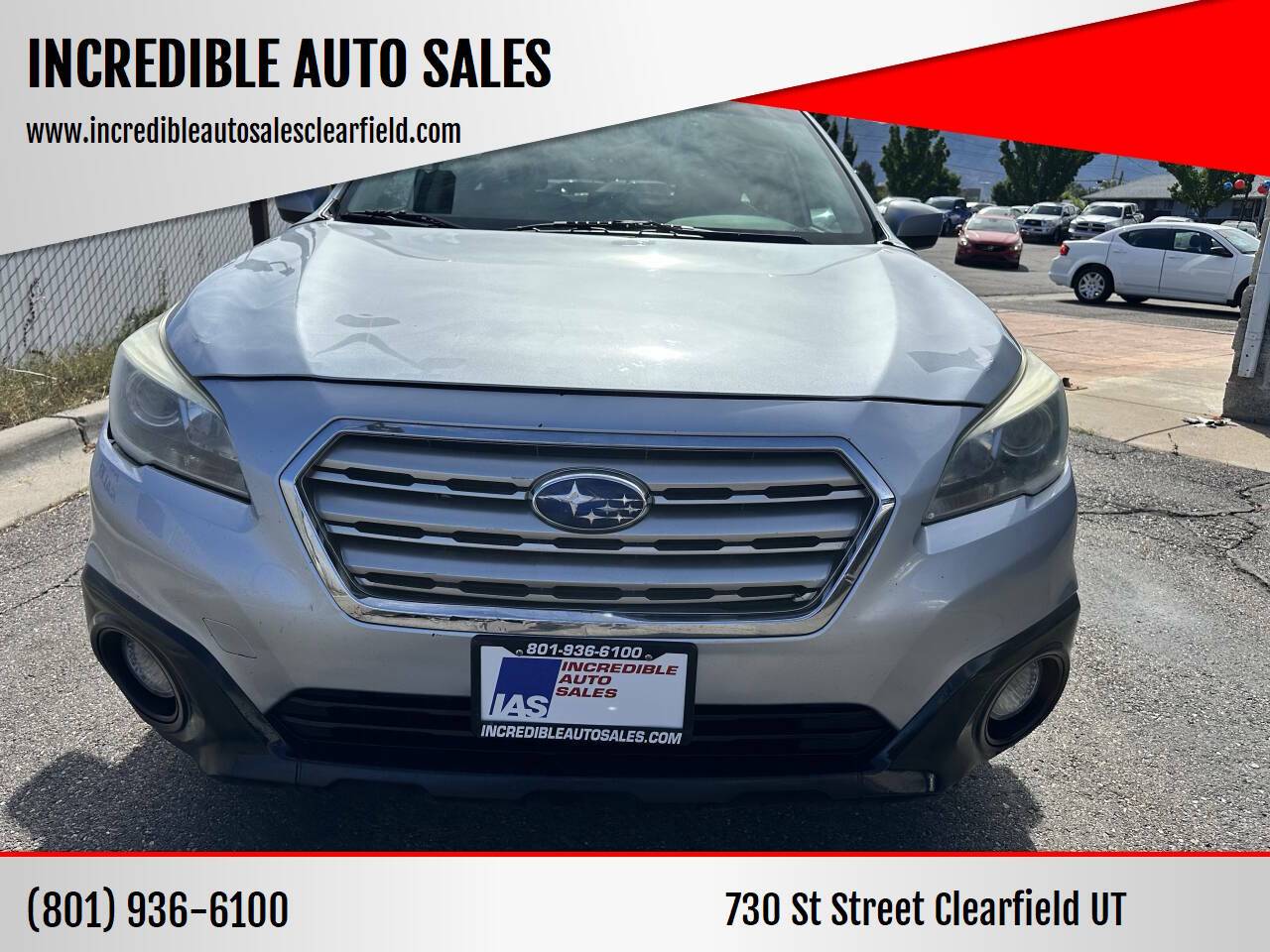 2017 Subaru Outback 2.5i Premium — SUV — 187,184 mi — Clearfield, UT