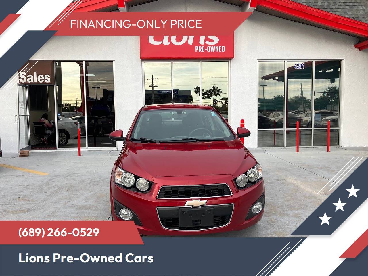 2016 Chevrolet Sonic LT — Sedan — 85,782 mi — Orlando, FL