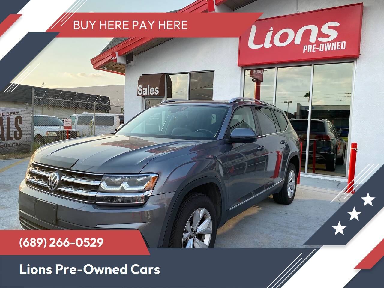 2018 Volkswagen Atlas SEL — SUV — 45,568 mi — Orlando, FL